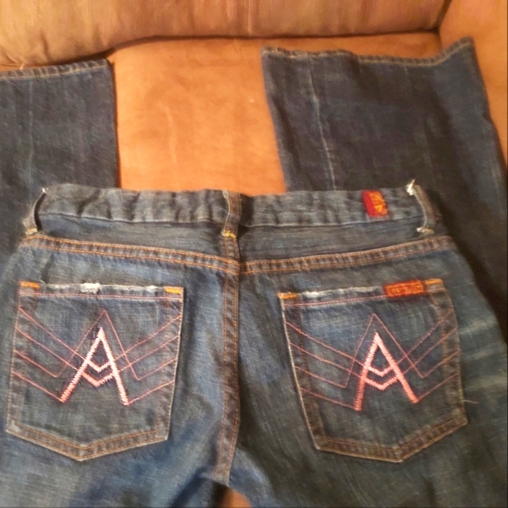 NWOT! 7 For All Mankind Denim Jeans Sz. 28 - Style U130061U-061U - Cut #701226